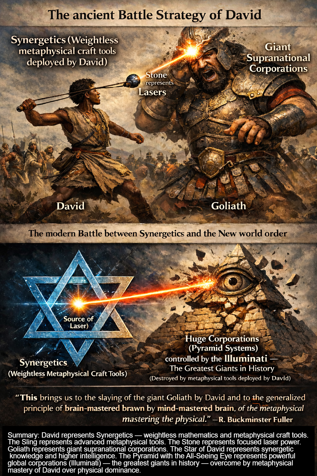 David Slaying Goliath